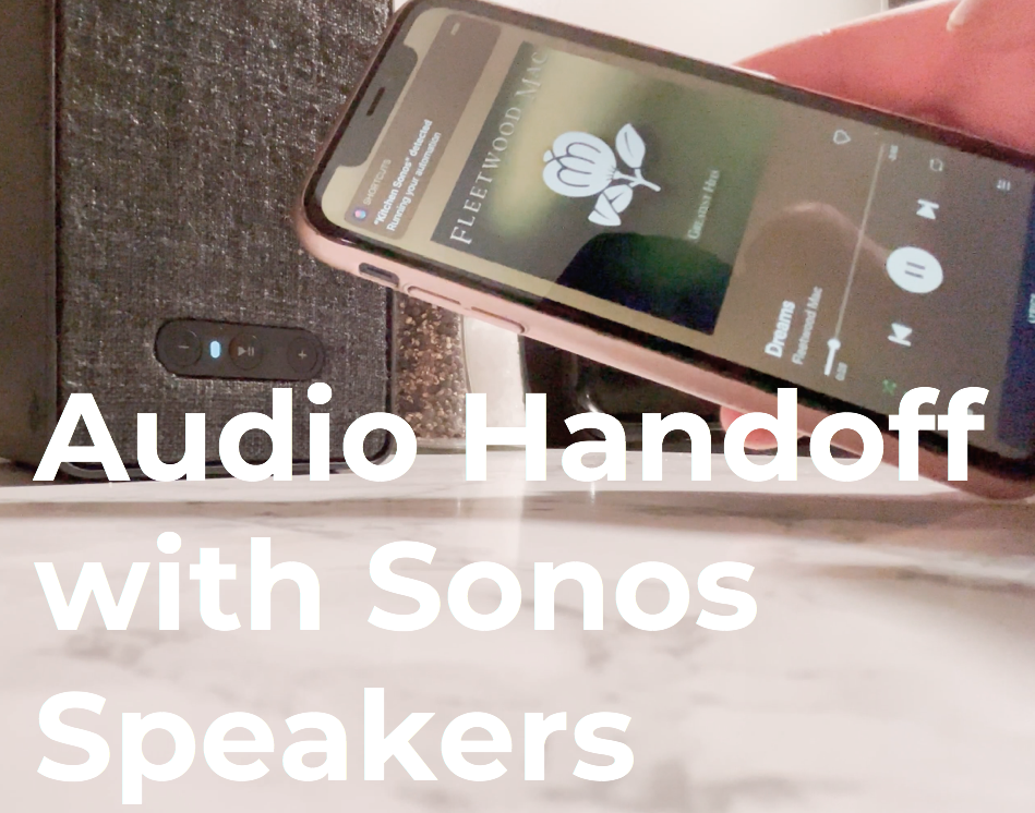 Audio with Sonos Speakers — Smart Home Lab